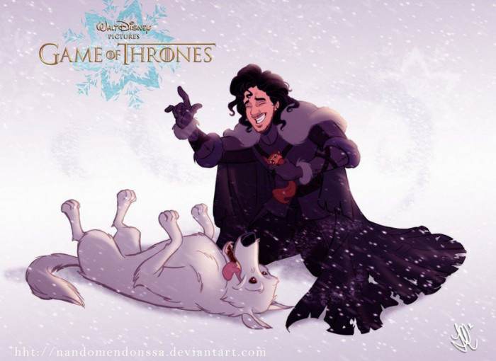Ah, The Ever So Beautiful Jon Snow Himself