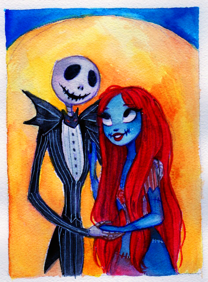 5. Jack & Sally / Nightmare Before Christmas