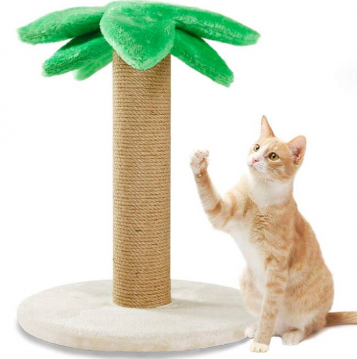 4. Tropical Scratching Post