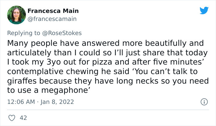 The things they say will crack you up.