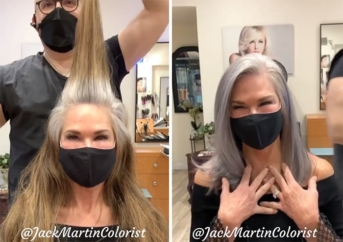 On social media, the cosmetologist extraordinaire shares before and after photos, inspiring countless fans across the globe!