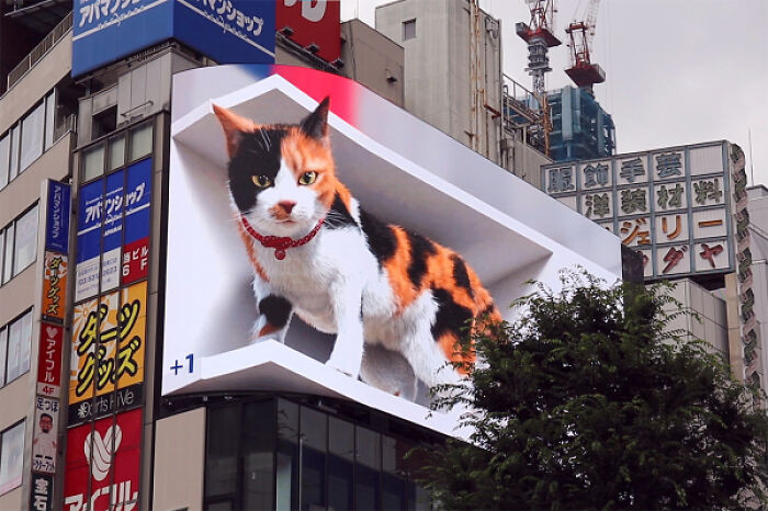 Cross Shinjuku Vision is an advertising space located outside Shinjuku Station in Tokyo, Japan.