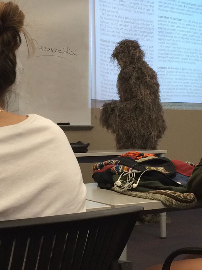 #40 My Professor Wore This Today With No Explanation