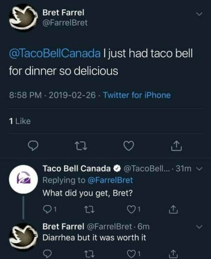 12. Having diarrhea that is worth it