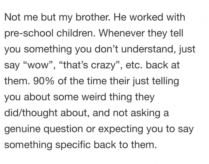 14. For pre-school teachers