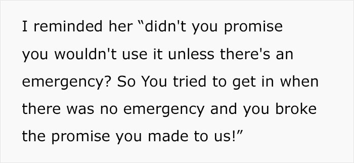 The mother-in-law's plan backfires.