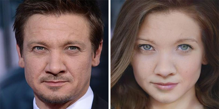 17. Jeremy Renner who acted as Hawkeye