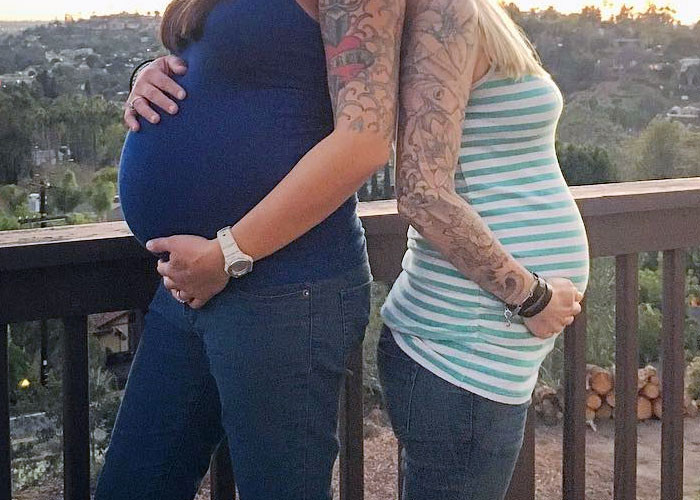 20. A pregnant wife and pregnant girlfriend are both in the same hospital.