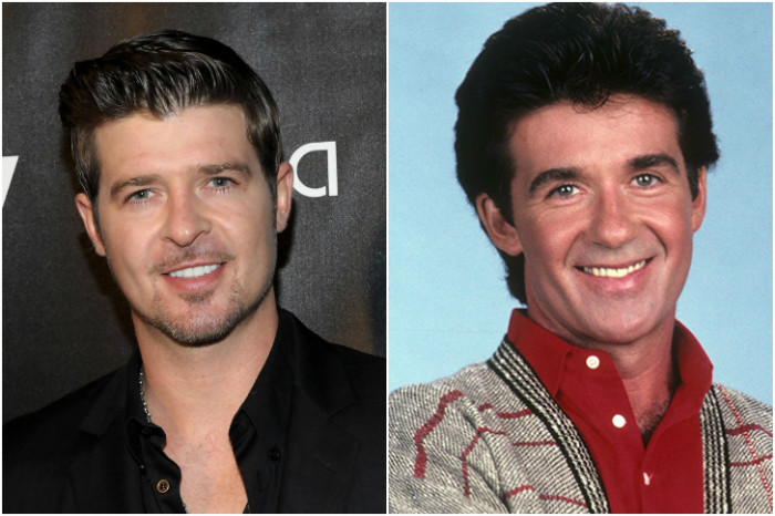 ROBIN THICKE & ALAN THICKE