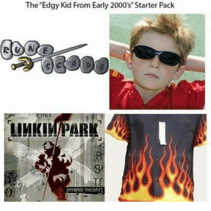 16. Edgy Kid Starter Pack