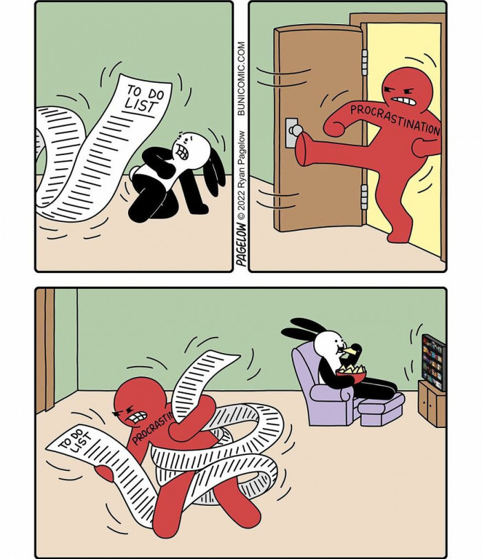 7. This is exactly why many of us love procrastination.