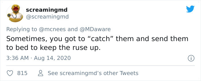 He Didn't Say a Word... 