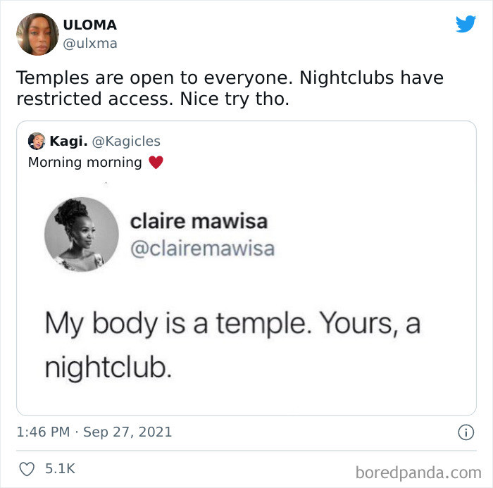 48. I ain't praying in Claire Mawisa's body!