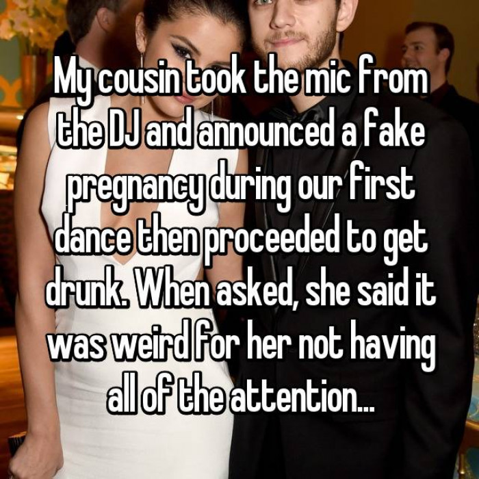 16. She got drunk AFTER announcing her pregnancy? Interesting!