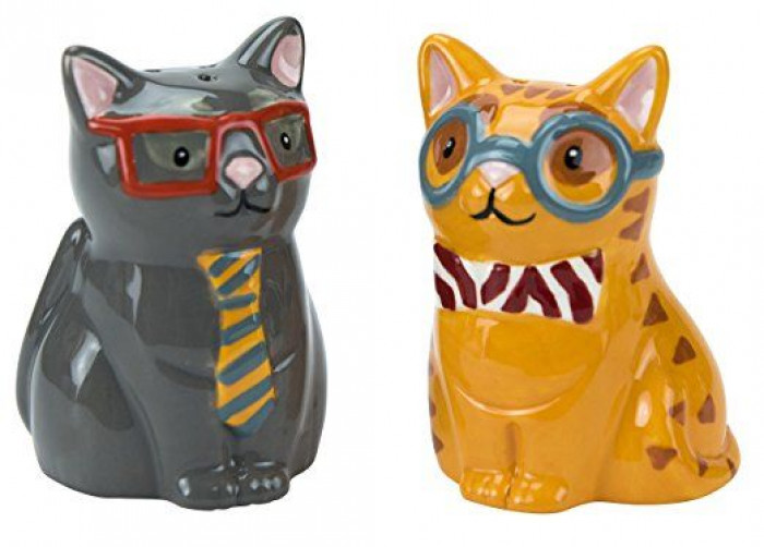 Cat Salt-N-Pepper Shakers