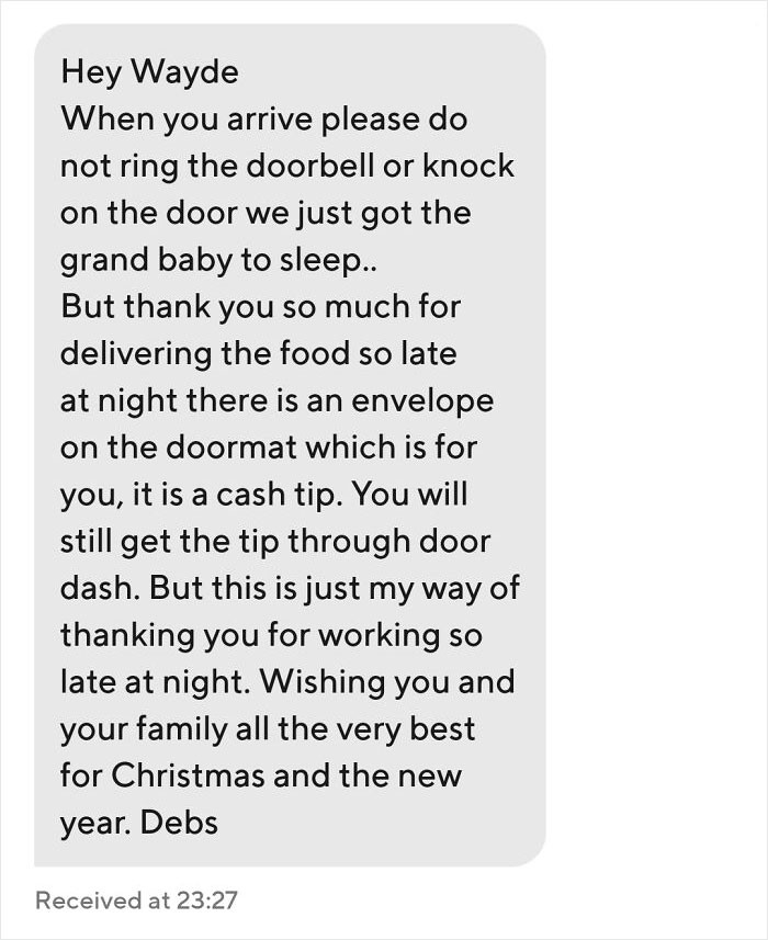 24. Literally One of the Sweetest Customers