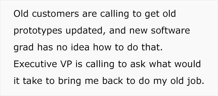 Now, they want him back.