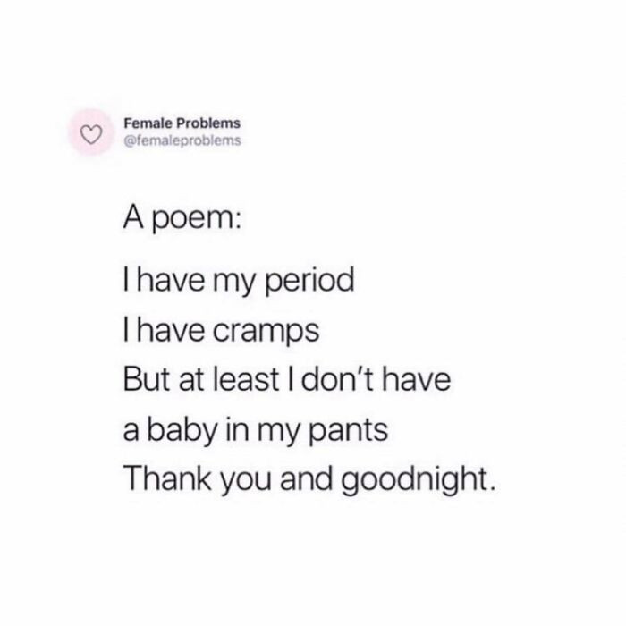 6. A poem that says it all literally
