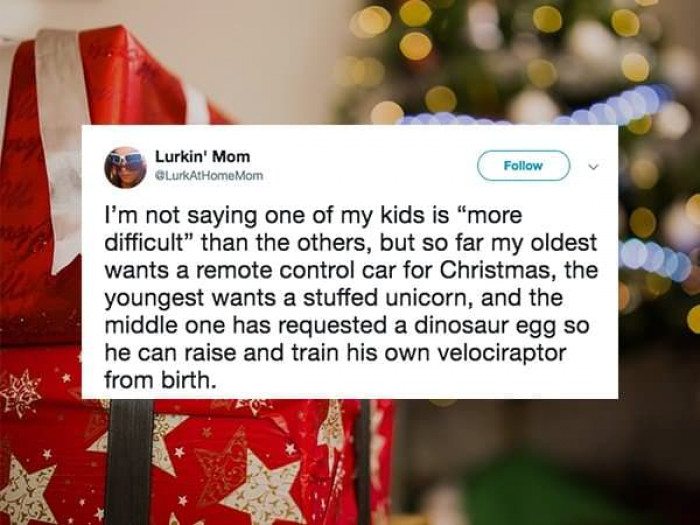One of your kids hasn't seen Jurassic Park.
