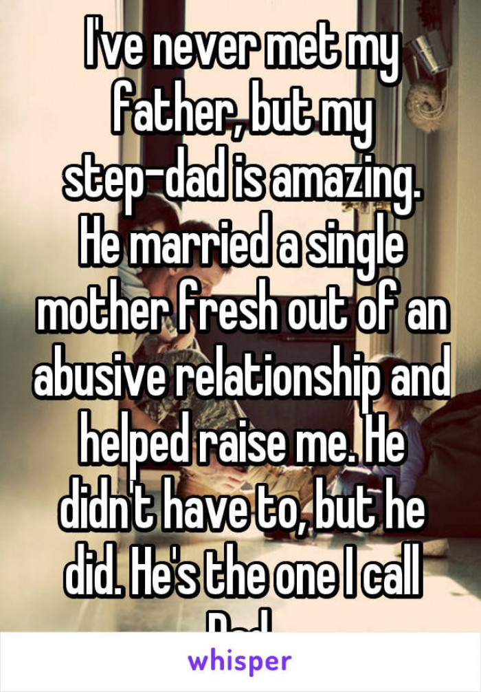 8. Amazing stepdad