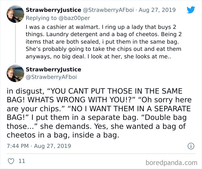 #29 The one with the single bag issue