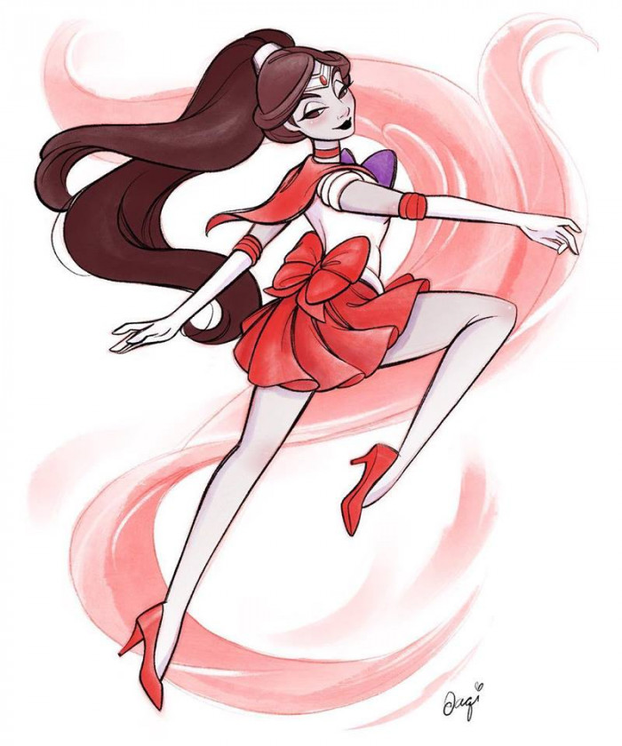 2. Jasmine as Sailor Venus