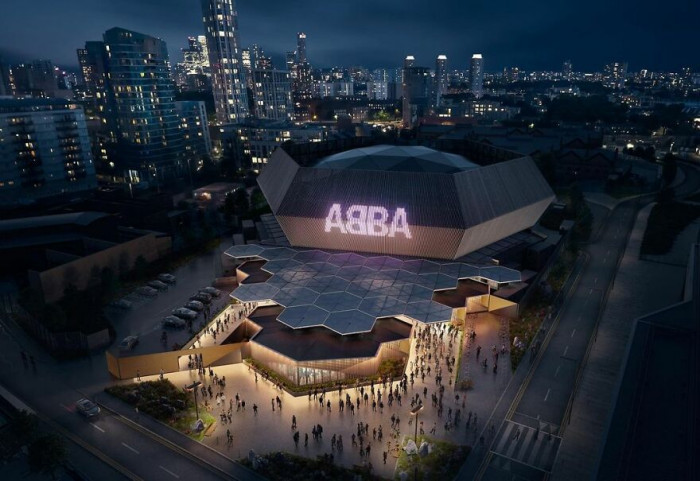 And what would a concert of this significance and size be without a massive new arena in the Queen Elizabeth Olympic Park where the virtual versions of ABBA members will perform alongside an orchestra