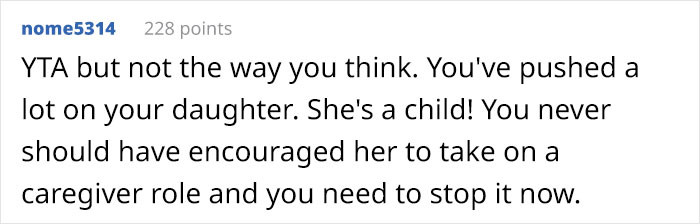 Izzy is just a child