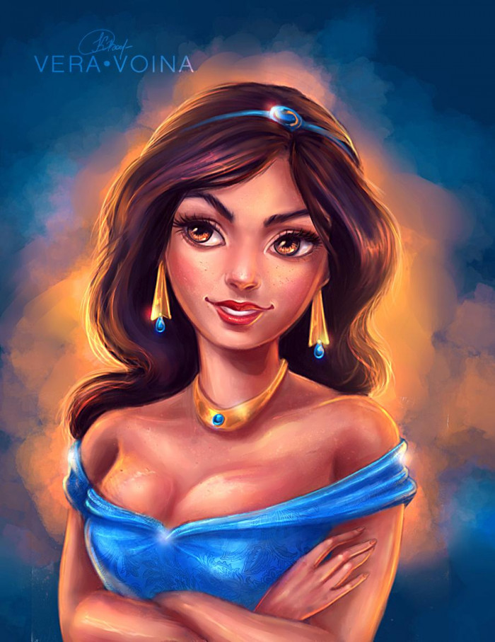 3. Princess Jasmine from Aladdin
