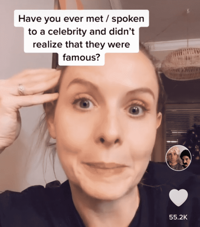 TikTok user @gillyandthegirl asked people to share their experiences about conversations with celebs while utterly unaware of who they are.