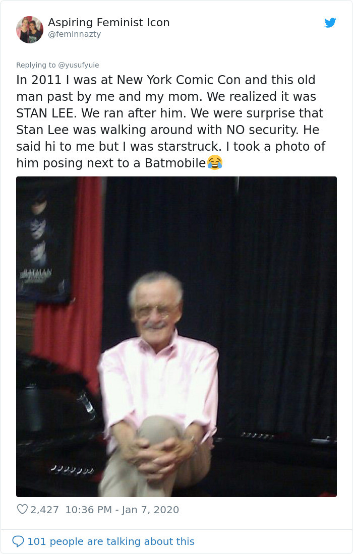 20. Stan Lee solo freakin' dolo.