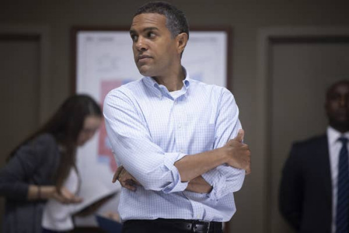 O-T Fagbenle plays Barack Obama in the show.