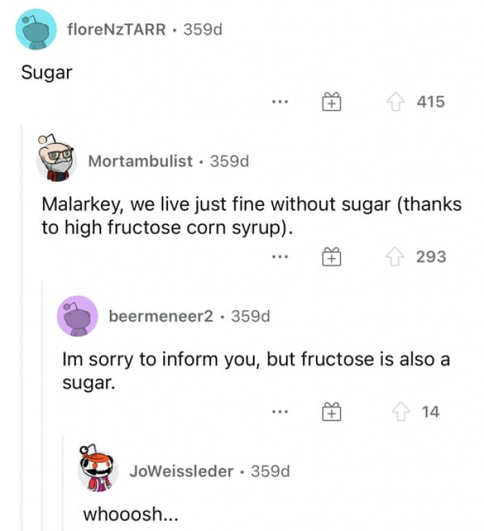 The amount of sugar Americans put on everything is honestly kind of frightening.