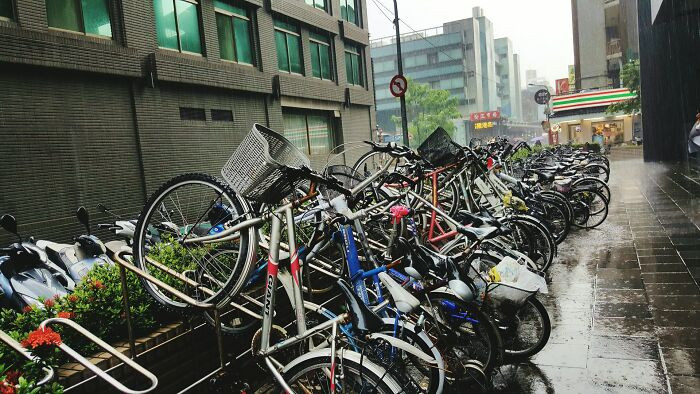 Finding a place to park a bicycle in Japan is hard. And it is expensive.