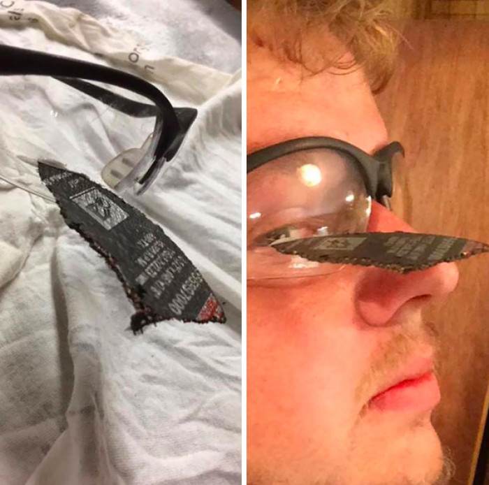 7. Reasons that safety glasses are necessary