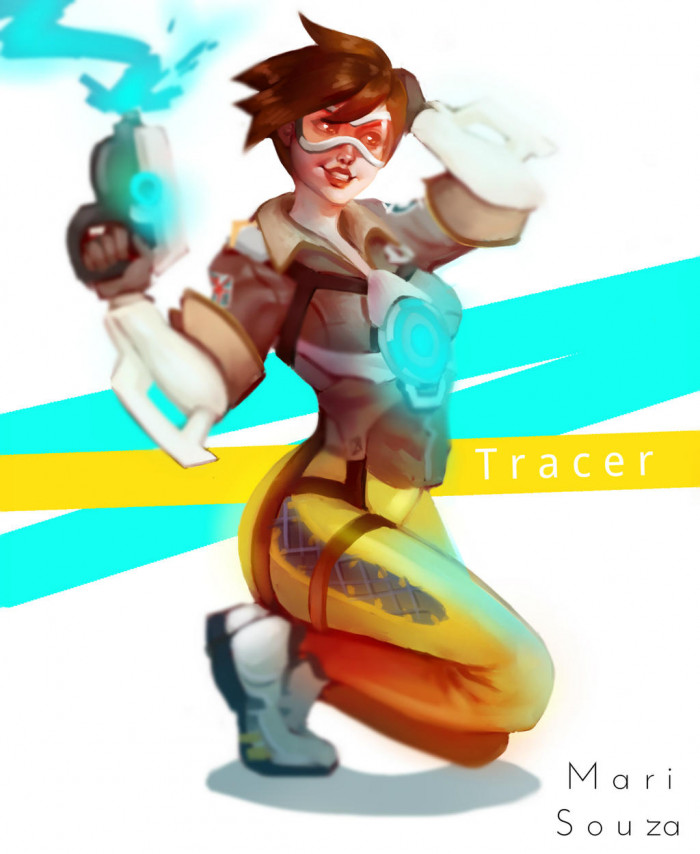 10. Tracer (Overwatch)