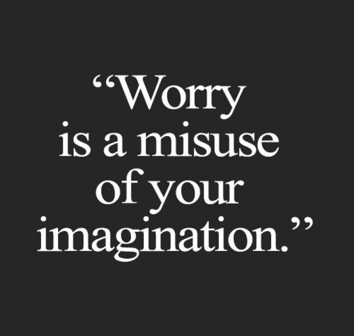 16. Who said I'm worrying? Are you worrying?