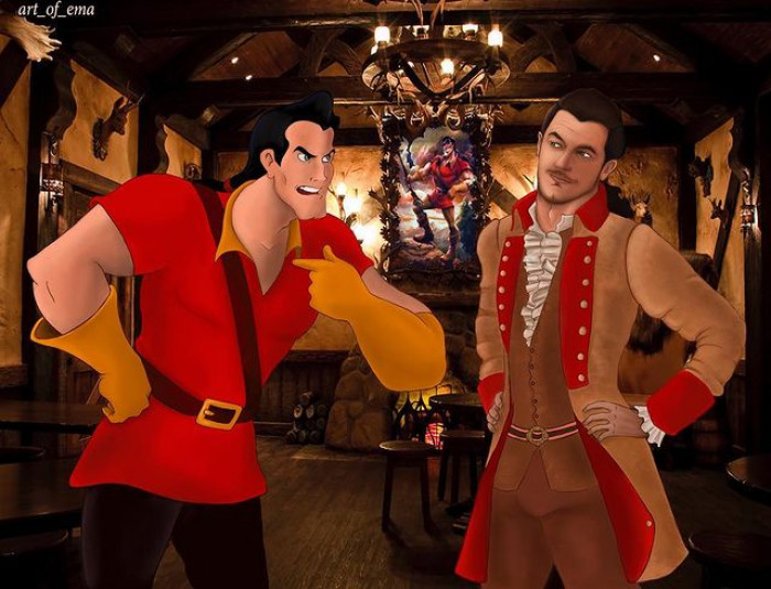Gaston isn't too happy.