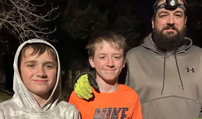 The raccoon was very tired, but otherwise safe to be returned to its natural habitat.