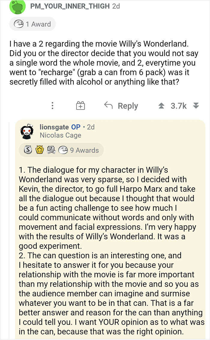 13. Words and beer in Willy's Wonderland