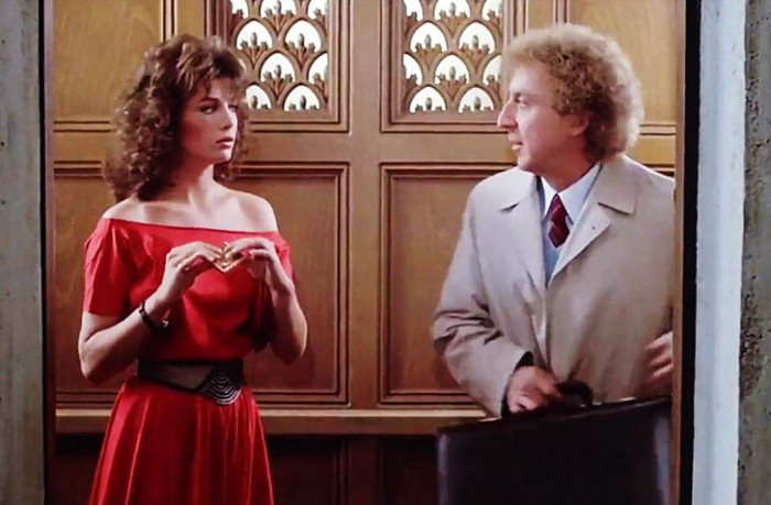 14. Gene Wilder (51 Years Old) and Kelly LeBrock (24 Years Old) in 
