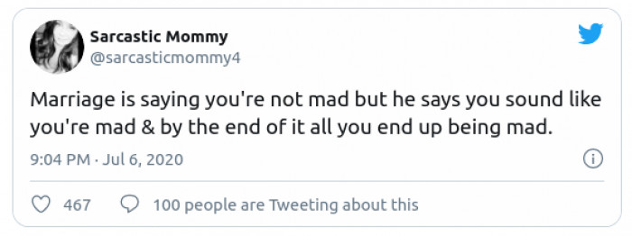 2. You're not mad until you're mad. Then? You're mad.