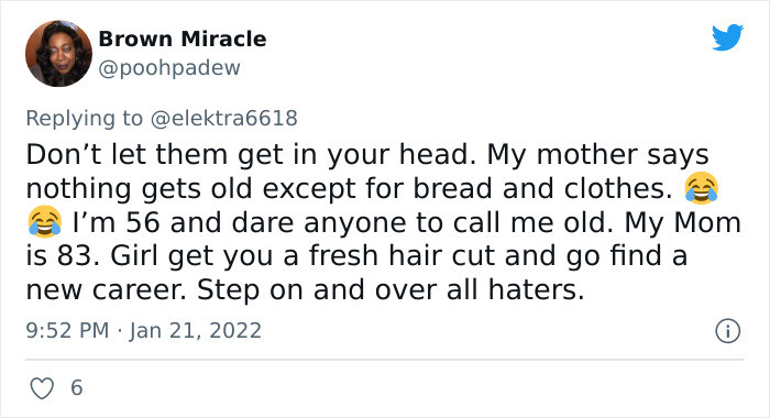 This Is Probably the Best Advice She Received.