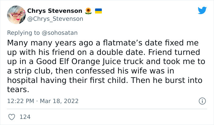 13. Sounds like a dream date