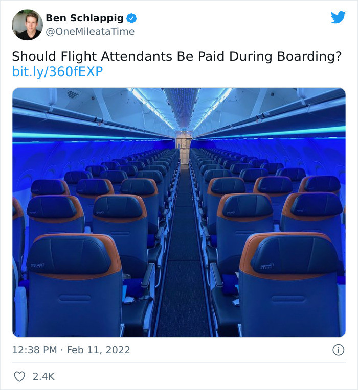 Ben Schlappig wondered, 