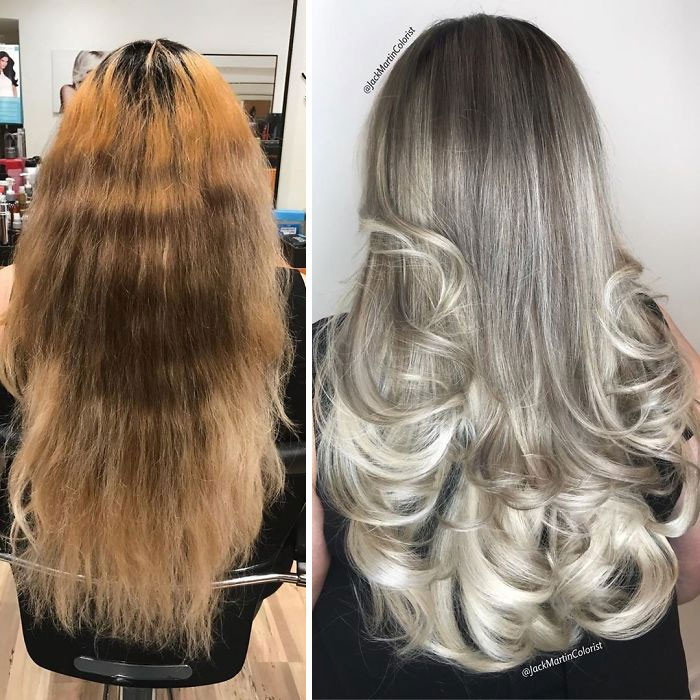 Hairstylist Make His Clients Embrace Grey Hair And Its Grandeur ...