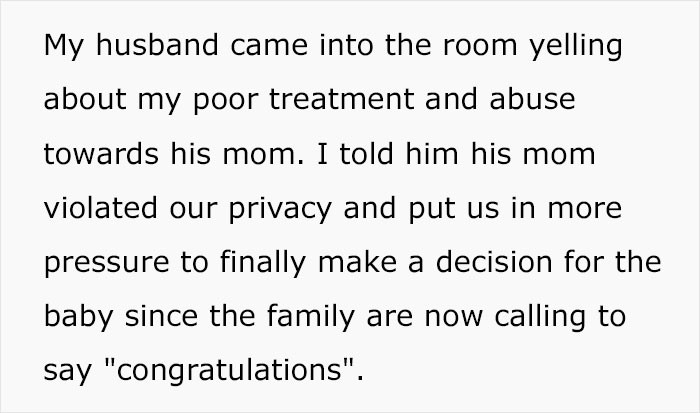 The OP's husband demanded that she apologize to his mother for hurting her feelings.