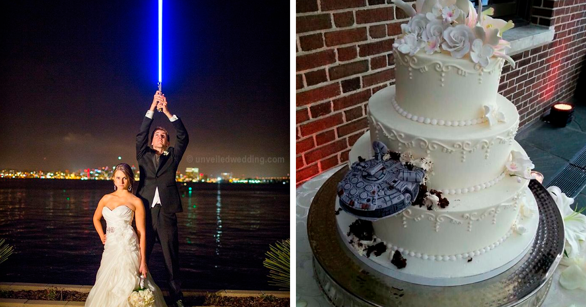 This Couple Had A Star Wars Wedding And These 45 Photos Are The Best Proof Of How Fun It Can Be