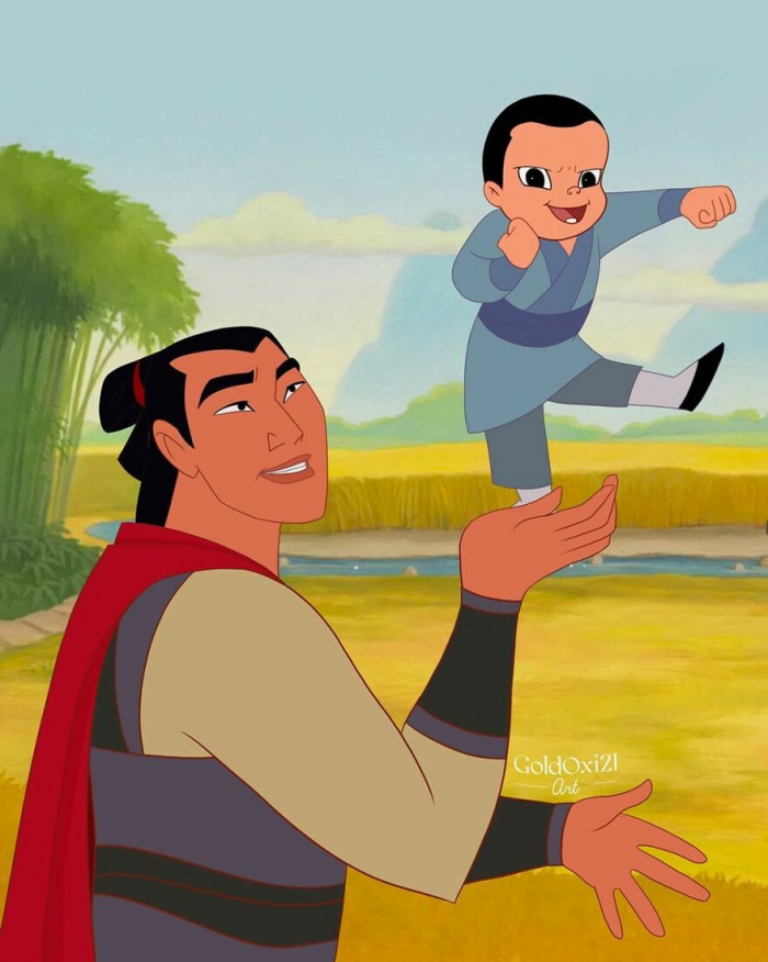 #8 Prince Li Shang Training His Son