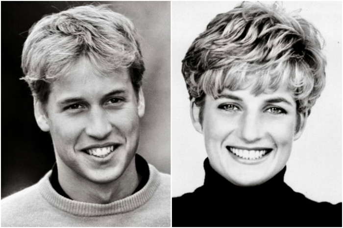 PRINCE WILLIAM & PRINCESS DIANA